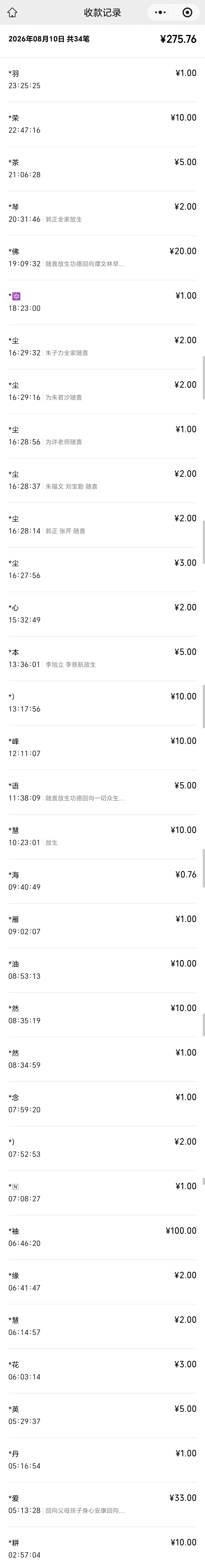 图片[3]-2026年8月份放生-报恩阁